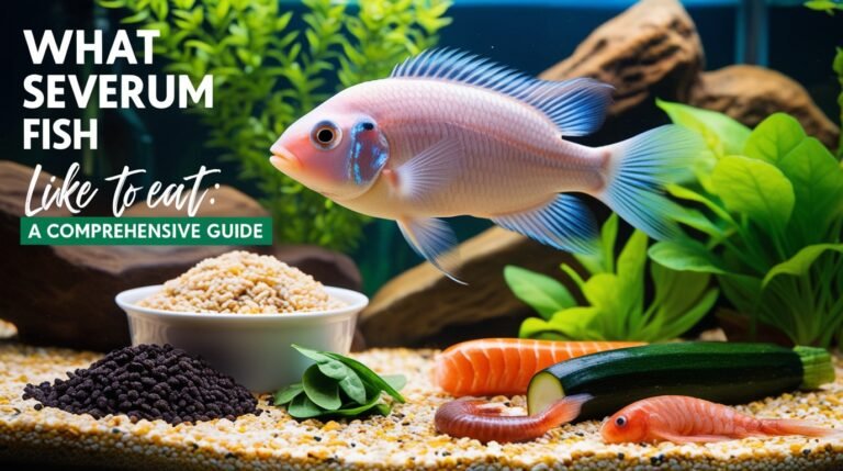 What Type of Food Do Severum Fish Like