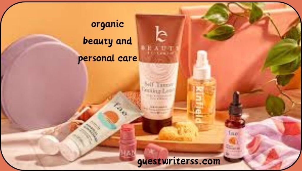 Beauty and personal care products  featuring skincare, haircare, and wellness essentials