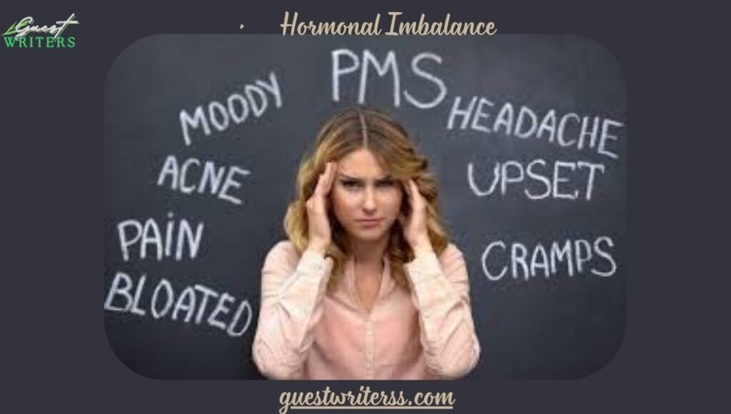 hormone-freeing peptides causing hormonal imbalance