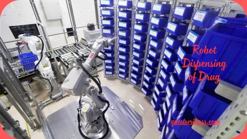 robots involvement in pharmacy managing